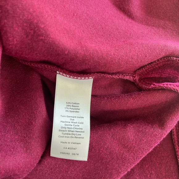 Talbots Velour Tunic Top NWT - Picture 7 of 7